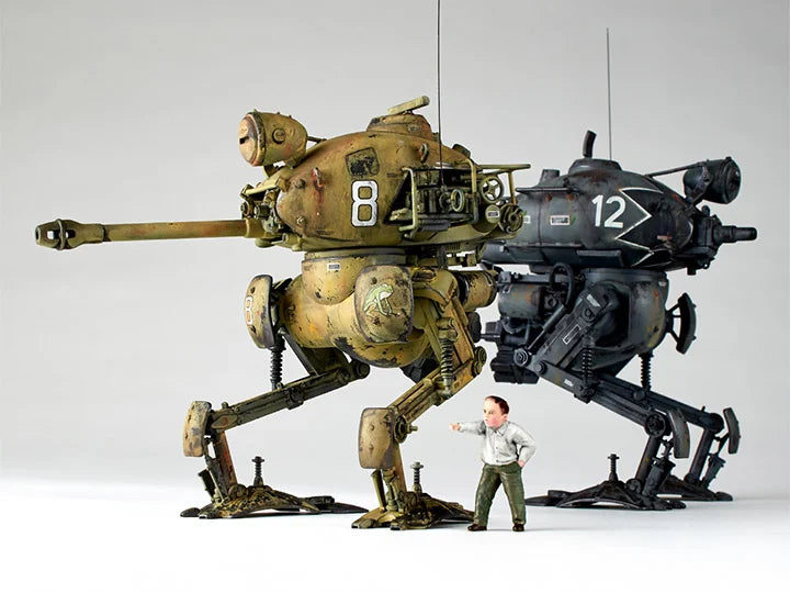 Maschinen Krieger Ma.K ARTPLA Pak.Krote (Long Barrel/Short Barrel) & Victor 1/35 Scale Model Kit Set