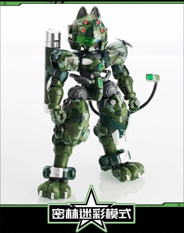 Iron Roars Maneuver Armored Walker C.A.T.-02 Fang (Jungle Camouflage Ver.) 1/60 Scale Limited Edition Model Kit