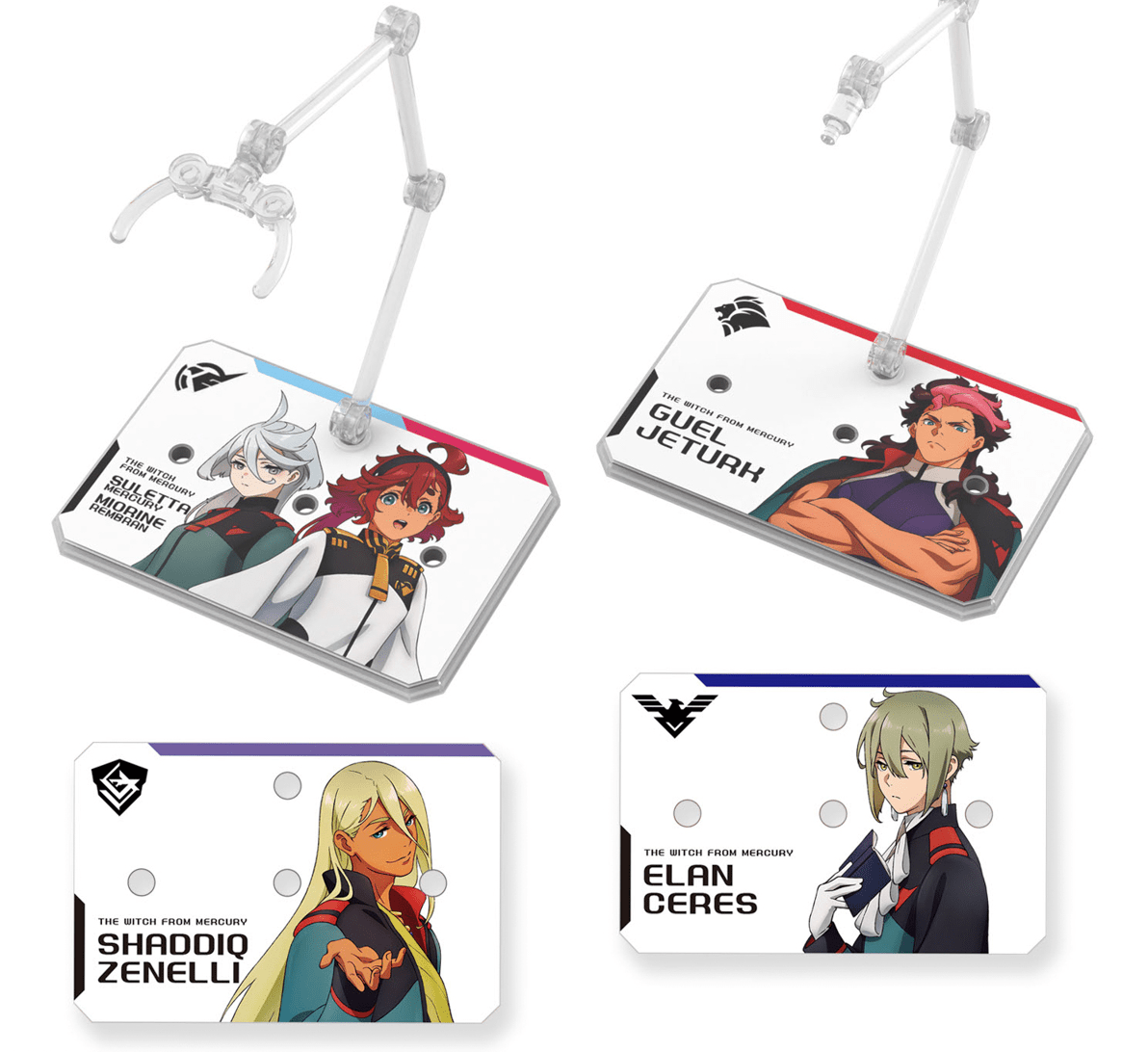 Action Base 6 [Clear Color] Mobile Suit Gundam The Witch from Mercury Sticker Set