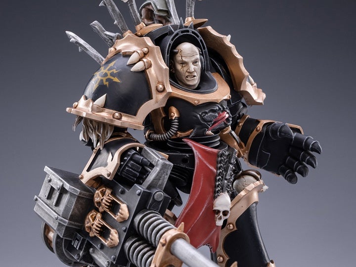 Warhammer 40K Black Legion Brother Gornoth 1/18 Scale Figure