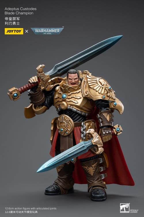 Warhammer 40K Adeptus Custodes Blade Champion 1/18 Scale Action Figure