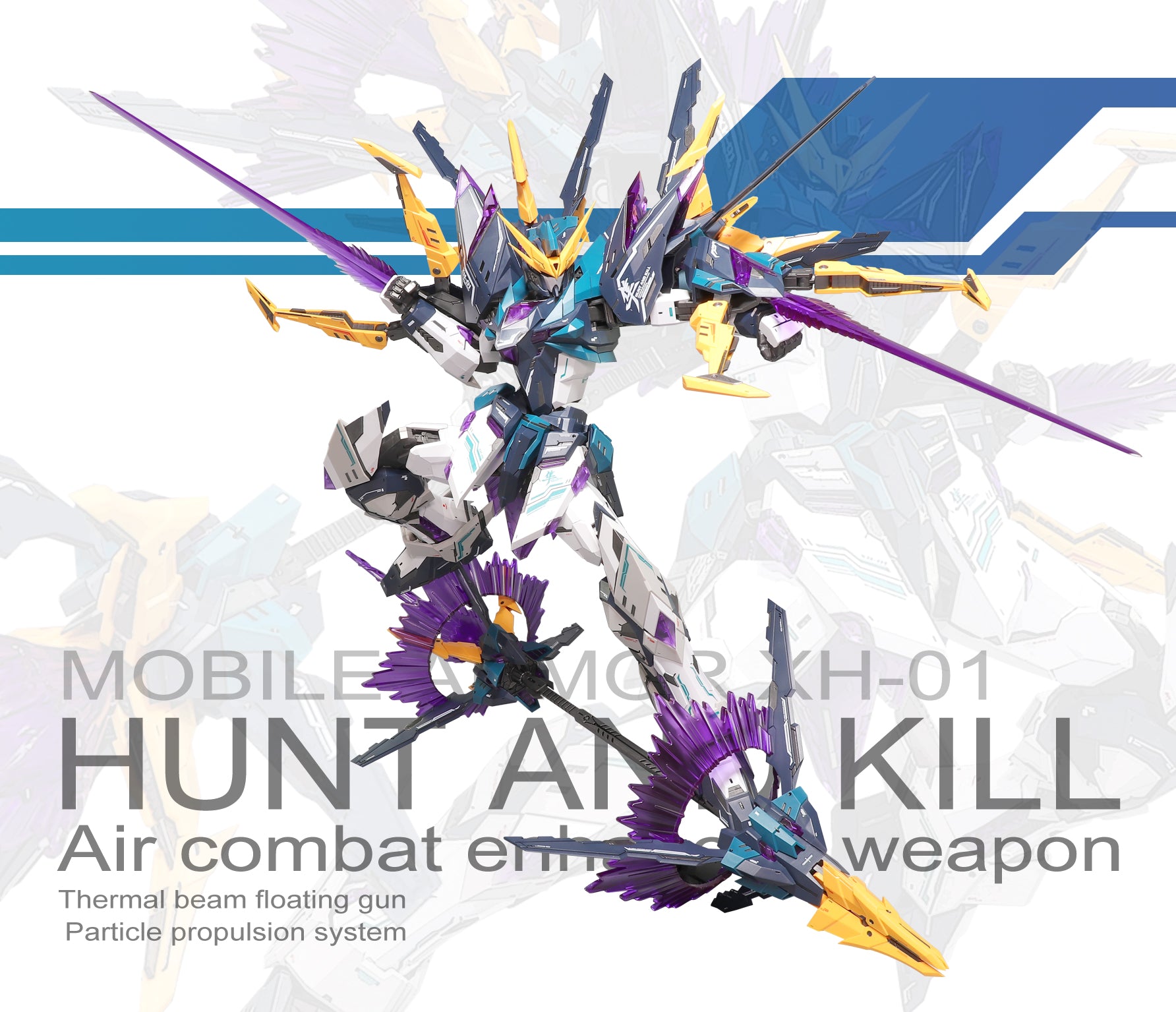 XH-01 Hunting Falcon 1/100 Scale Model Kit