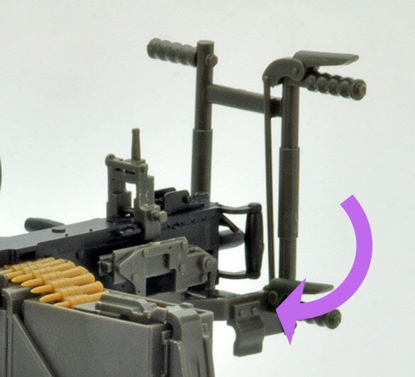 TomyTec Little Armory 1/12 LD009 M2 Heavy Machine Gun