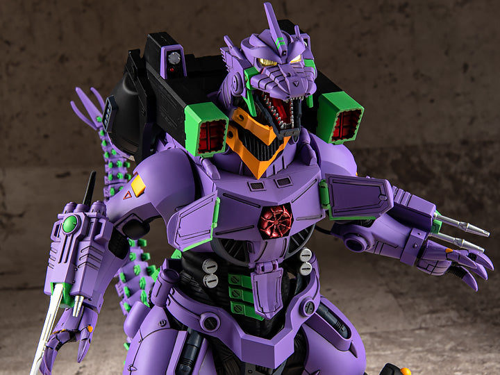 Godzilla vs. Evangelion Mechagodzilla (Type-3 Kiryu EVA Unit-01 Color Ver.) Exclusive Model Kit