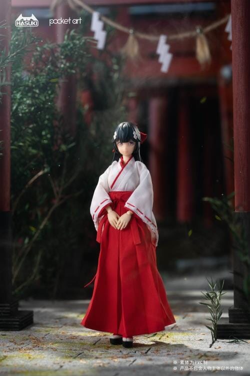 Pocket Art Series Exorcism Shrine Maiden Tsubaki 1/12 Scale Figure