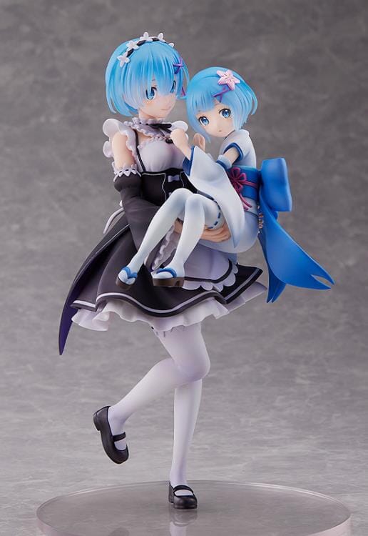 Re Zero Starting Life in Another World Rem & Childhood Rem 1/7 Scale Figure