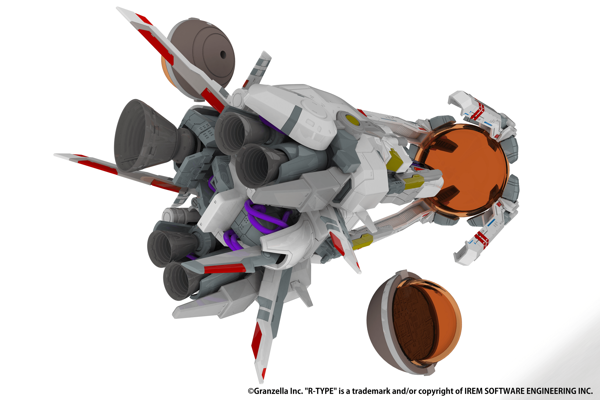 R-Type Final 3 Evolved R-9A (Arrow Head) Model Kit