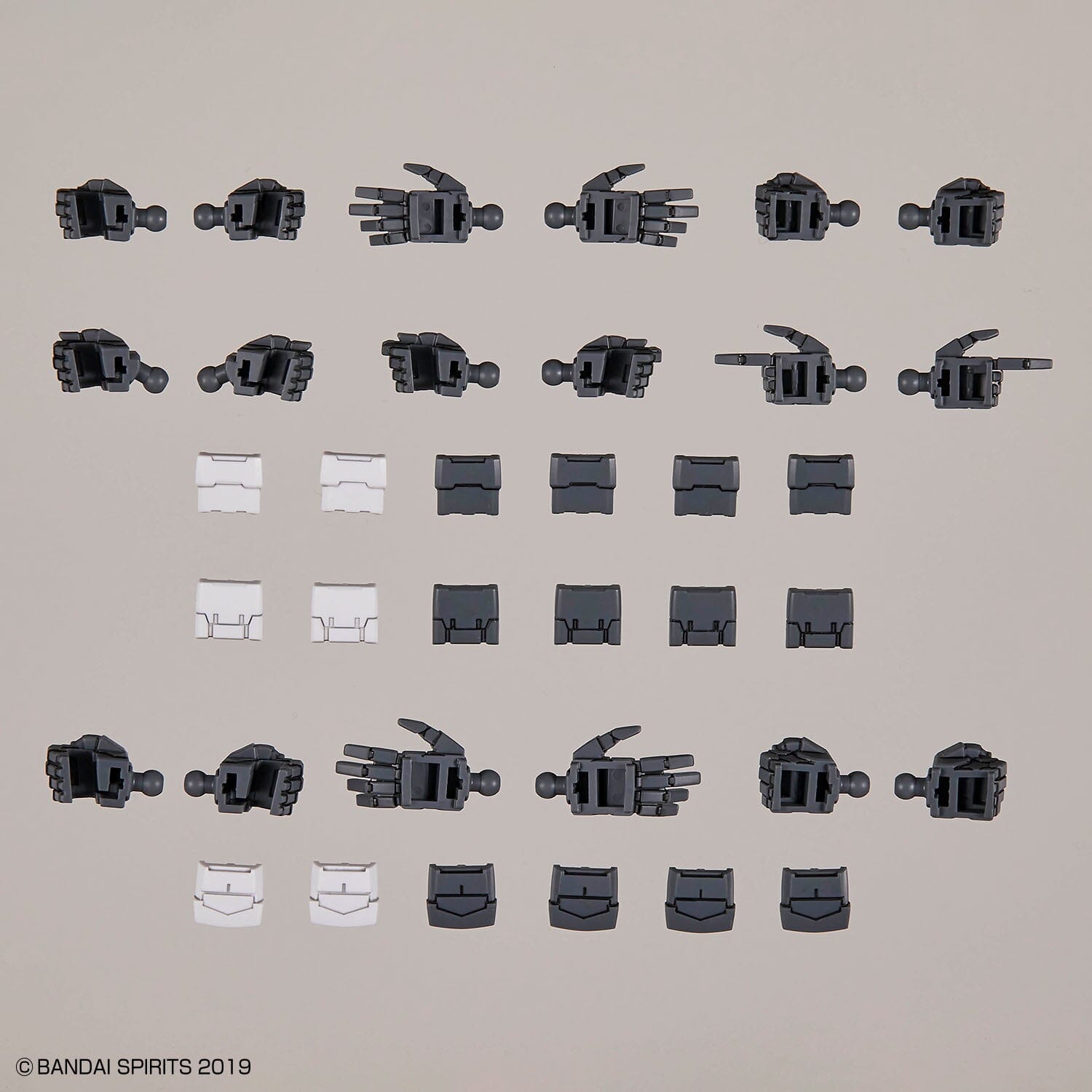 30 Minutes Missions 1/144 Option Parts Set 12 (Hand Parts/Multi Joint) Accessory Set