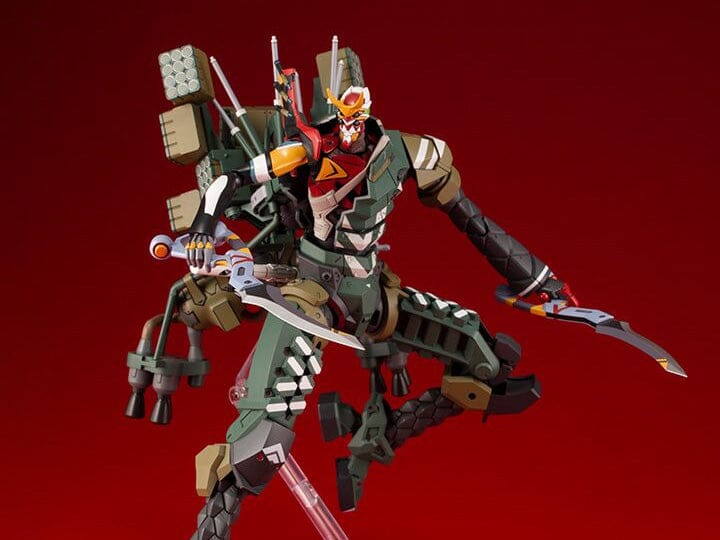 Rebuild of Evangelion Production Model-New 02α (JA-02 Body Assembly Cannibalized) 1/400 Scale Model Kit