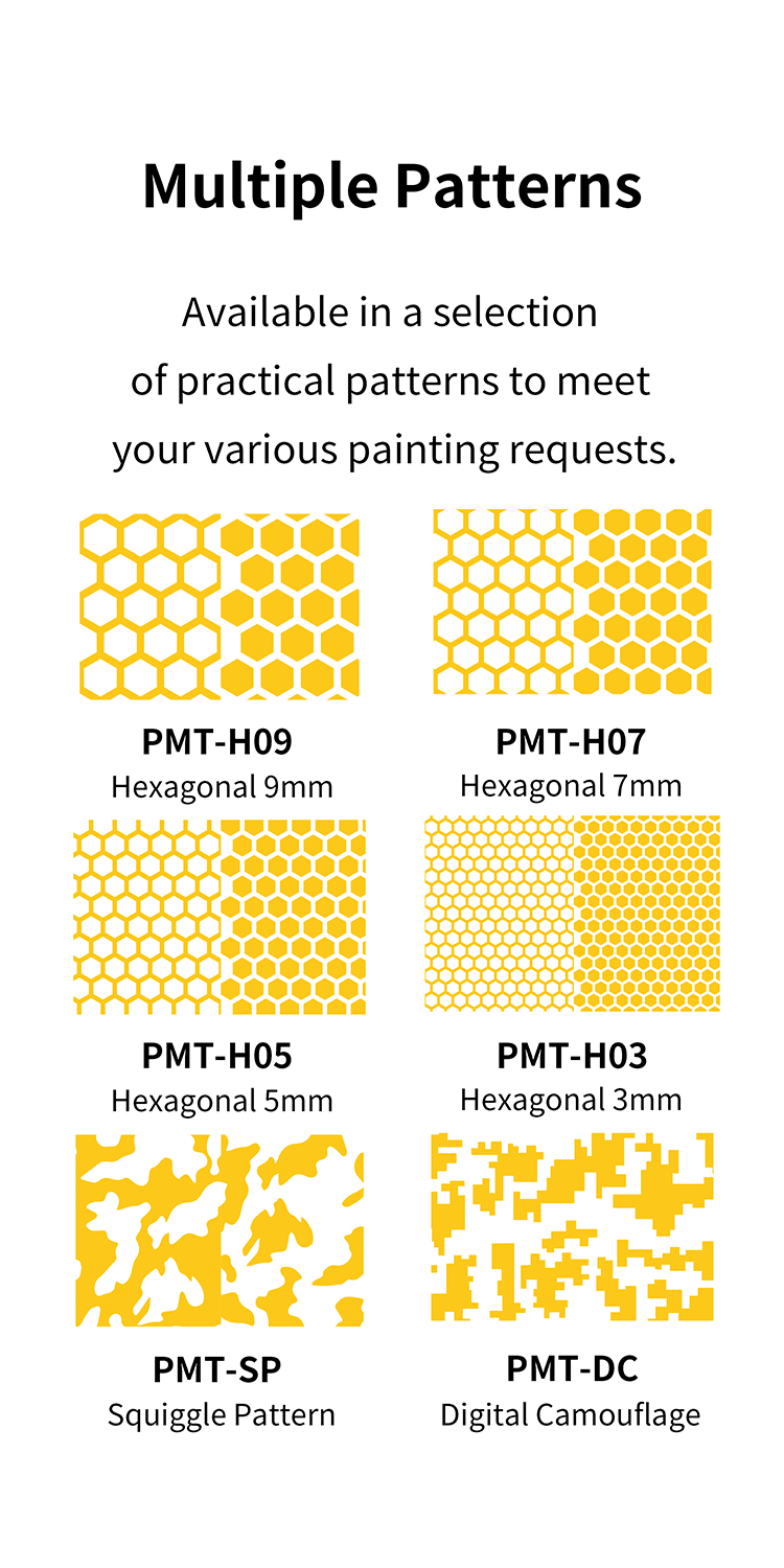 DSPIAE PMT Precut Masking Tape