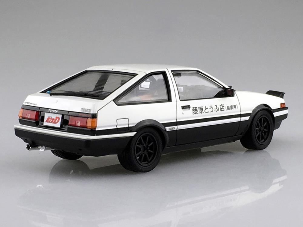 Initial D Takumi Fujiwara's AE86 Toyota Trueno (Project D Ver.) 1/24 Scale Model Kit