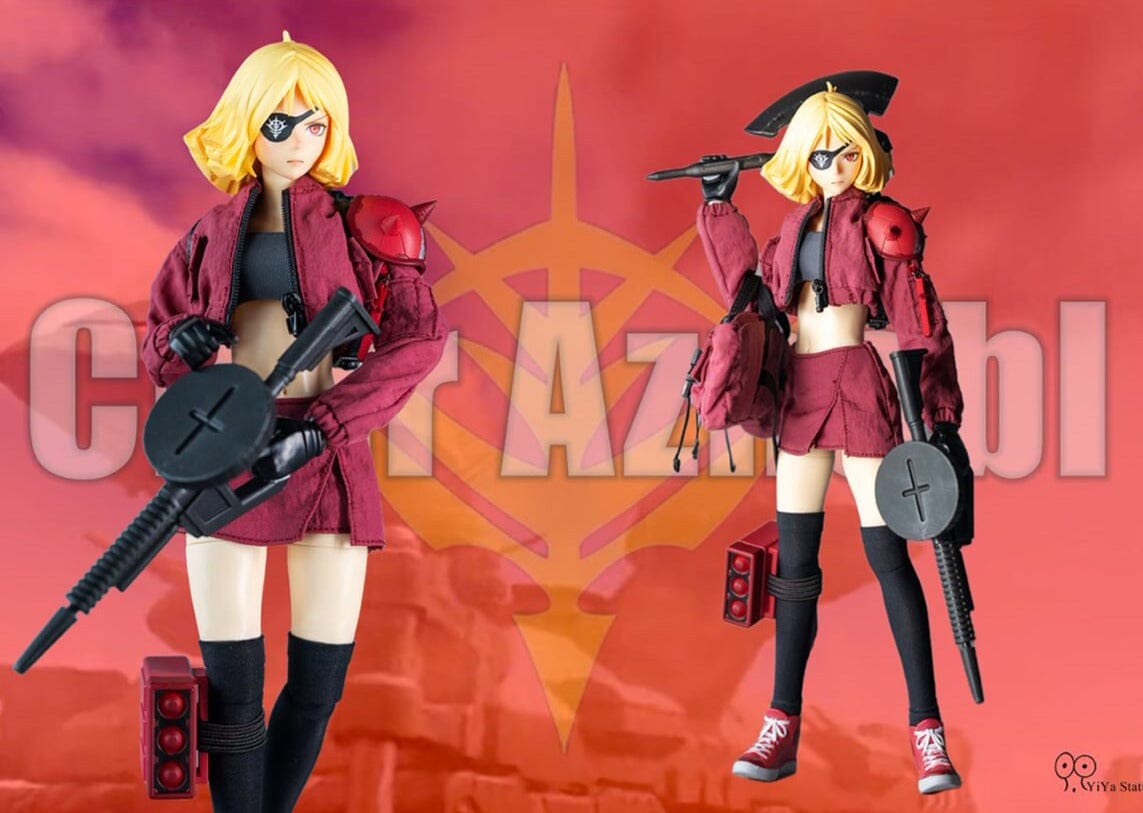 Mobile Suit Gundam Sayla Mass (Char's Zaku Costume) 1/9 Scale Figure