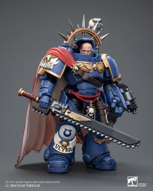 Warhammer 40k Ultramarines Captain in Gravis Armour 1/18 Scale Figure