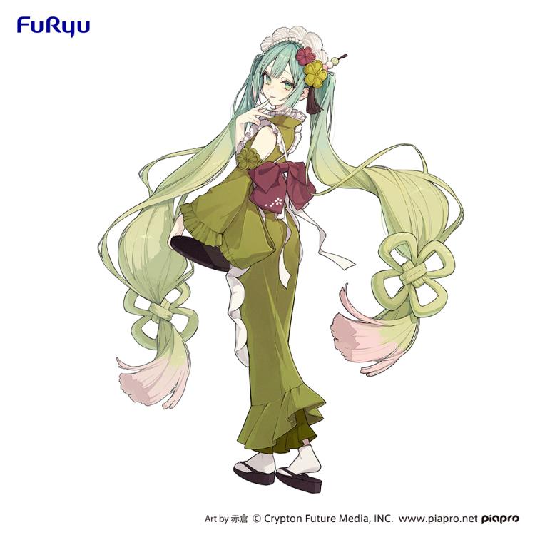 Vocaloid SweetsSweets Hatsune Miku (Matcha Green Tea Parfait) Figure (Reissue)