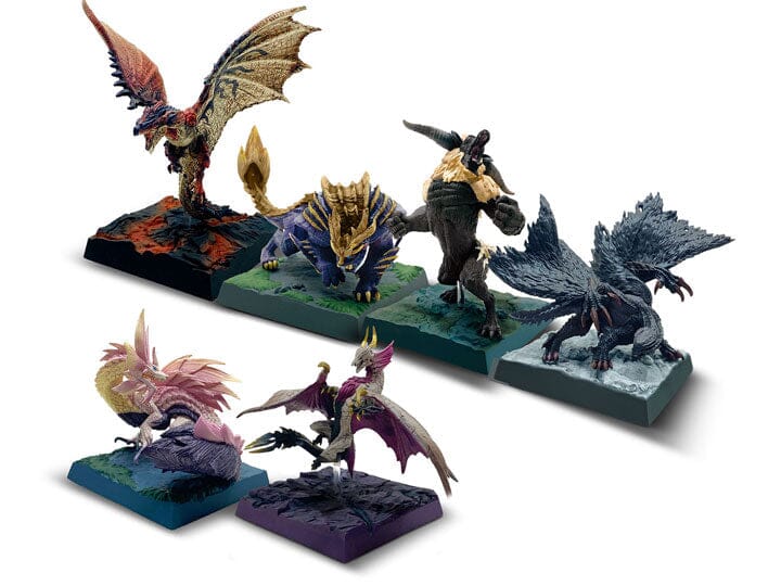 Monster Hunter Capcom Figure Builder Monster Collection Gallery Vol.1 Box of 6 Figures