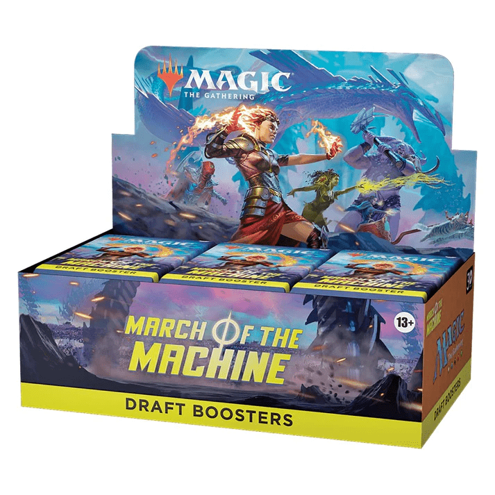 Magic March of the Machine Draft Booster Display