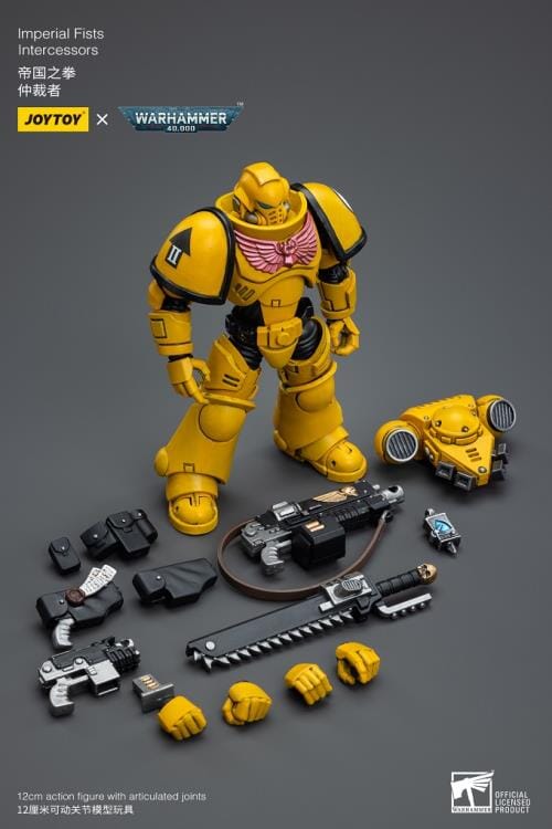 Warhammer 40K Imperial Fists Intercessors (Ver. 2) 1/18 Scale Figure