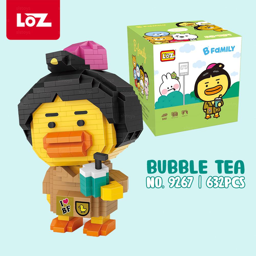 LOZ IDEAS Mini Block Milk tea duck 9267 Building Set