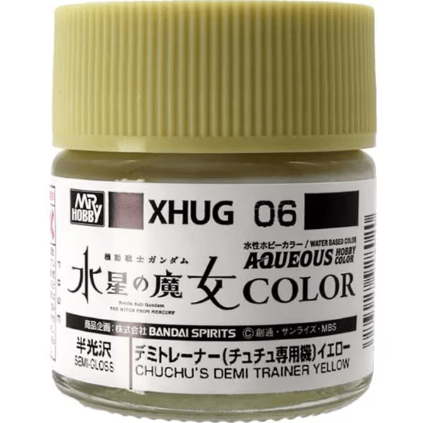 XHUG06 Aqueous Gundam Color Chu Chu's Demi Trainer Yellow (10ml)