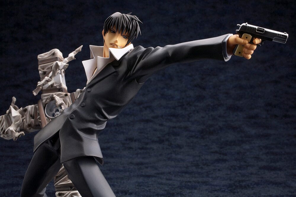 Trigun Badlands Rumble ArtFX J Nicholas D. Wolfwood (Renewal Package Ver.) 1/8 Scale Figure (Reissue)