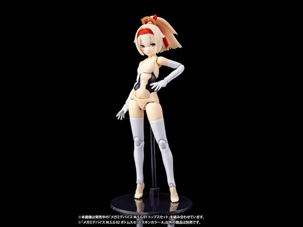 Megami Device M.S.G. 02 Bottom Set Skin Color A Model Kit