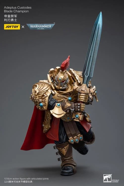 Warhammer 40K Adeptus Custodes Blade Champion 1/18 Scale Action Figure