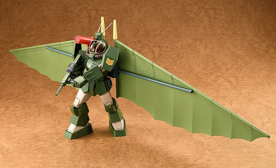 Fang of the Sun Dougram Combat Armors MAX 25 Soltic H8 Round Facer (Hang Glider Equipment Type) 1/72 Scale Model Kit