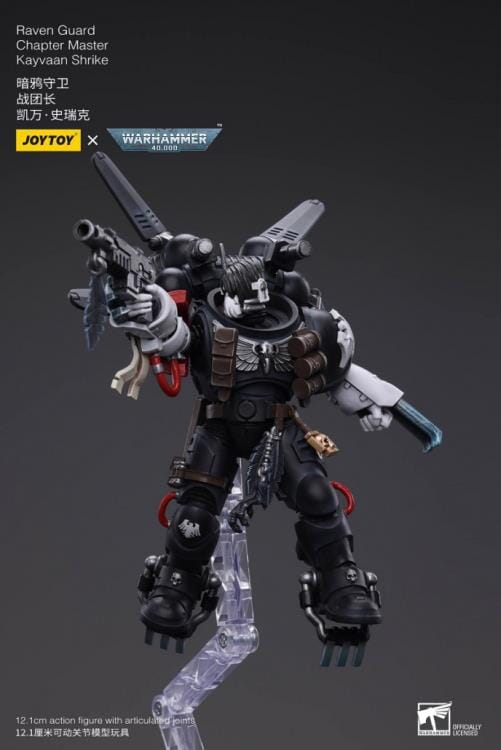 Warhammer 40K Raven Guard Chapter Master Kayvaan Shrike 1/18 Scale Figure