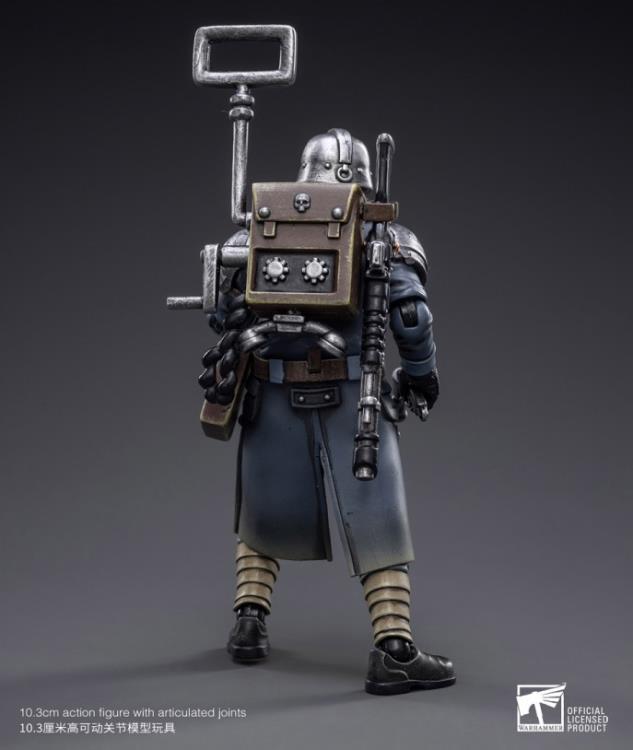 Warhammer 40K Death Korps of Krieg Veteran Squad Guardsman Communication Specialist 1/18 Scale Figure