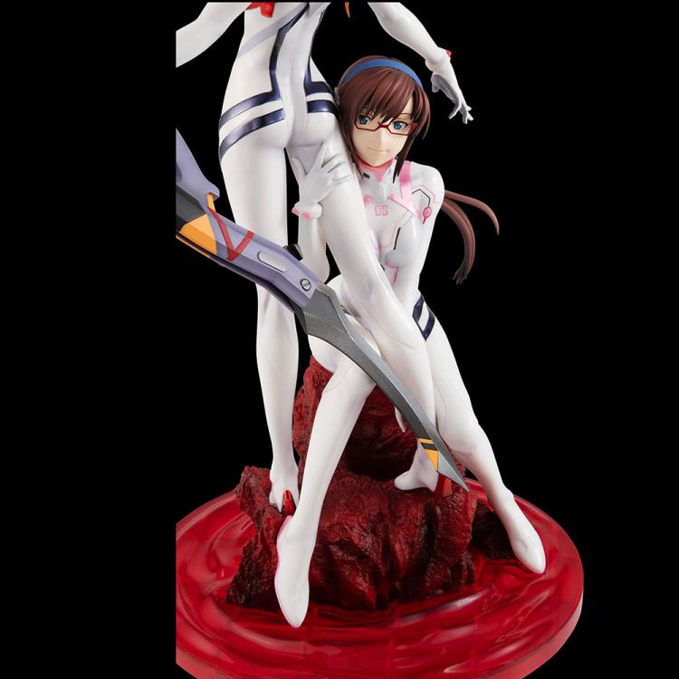 Rebuild of Evengelion Shikinami Asuka Langley & Makinami Mari Illustrious Figure