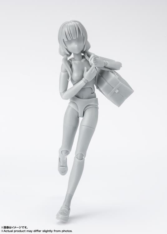 S.H.Figuarts DX Body-chan School Life Edition Set (Gray Color Ver.)