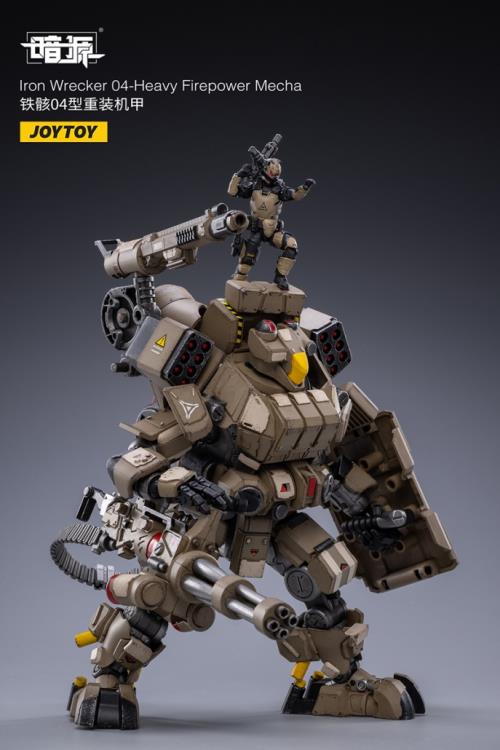 Dark Source Iron Wrecker 04 Heavy Firepower 1/25 Scale Mecha Figure Set