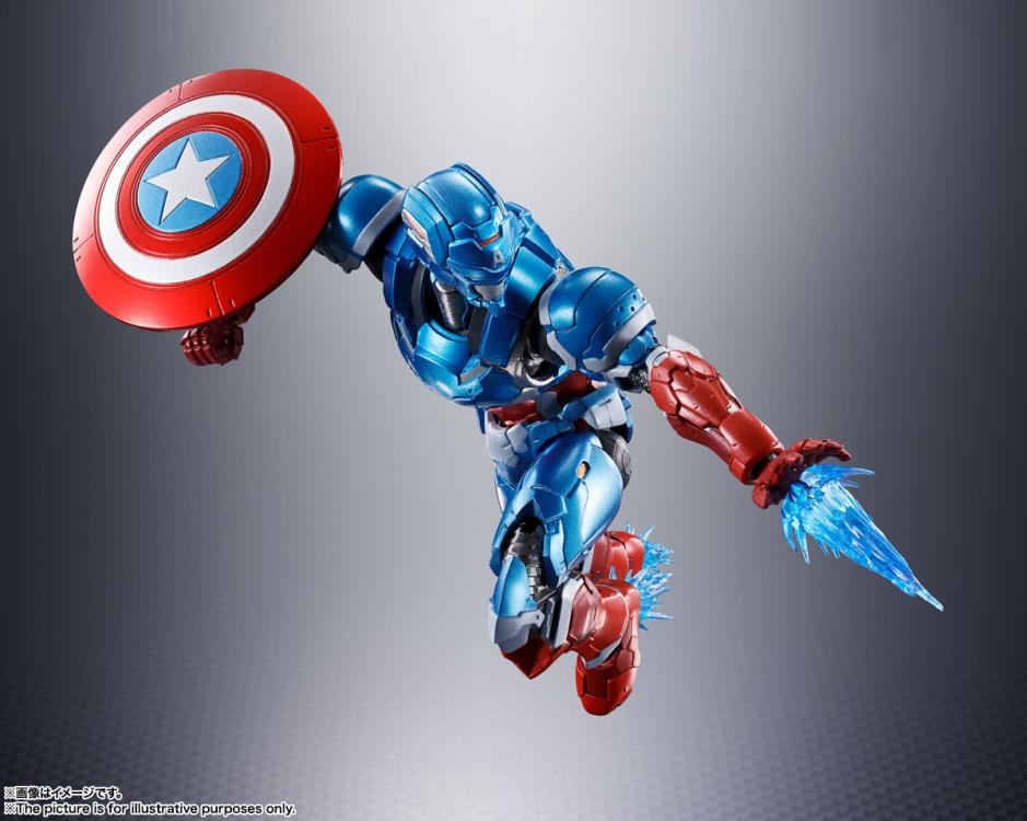 Tech-On Avengers S.H.Figuarts Tech-On Captain America