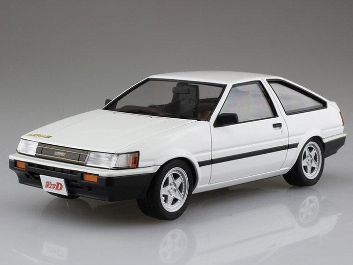 Initial D Itsuki Takeuchi's AE85 Toyota Levin 1/24 Scale Model Kit