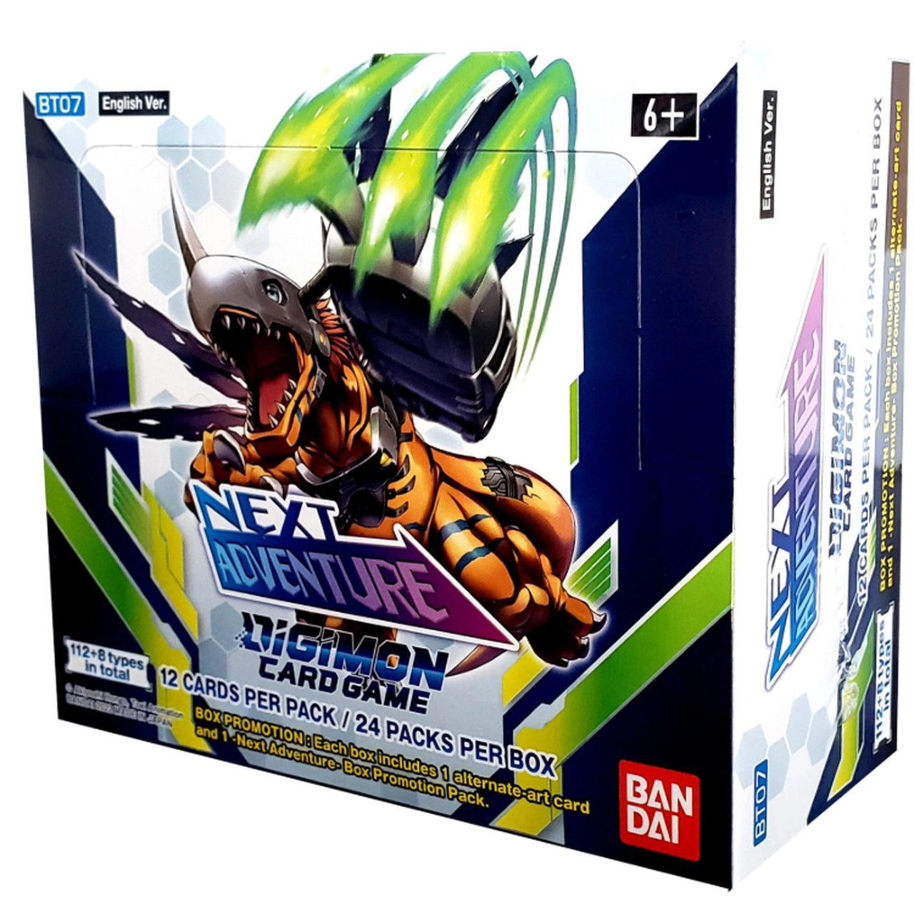 Digimon Trading Card Game: Next Adventure Booster Display (Box of 24 Packs)