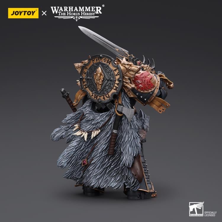 Warhammer 40K Space Wolves Leman Russ, Primarch of the VIth Legion 1/18 Scale Action Figure