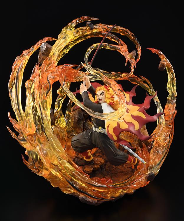 Demon Slayer Kimetsu no Yaiba Kyojuro Rengoku (DX Ver.) 1/8 Scale Figure