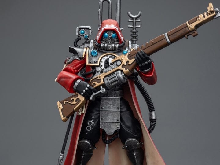 Warhammer 40K Adeptus Mechanicus Skitarrii Ranger with Data-Tether 1/18 Scale Figure