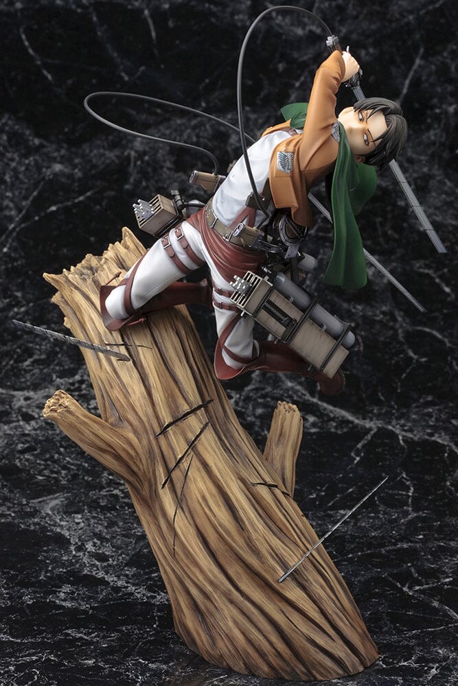 Attack on Titan ArtFX J Levi (Renewal Package Ver.) 1/8 Scale Figure (Reissue)