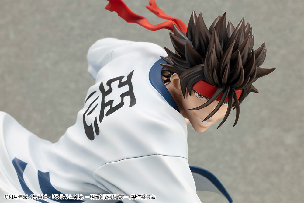 Rurouni Kenshin Meiji Swordsman Romantic Story ArtFX J Sanosuke Sagara 1/8 Scale Figure