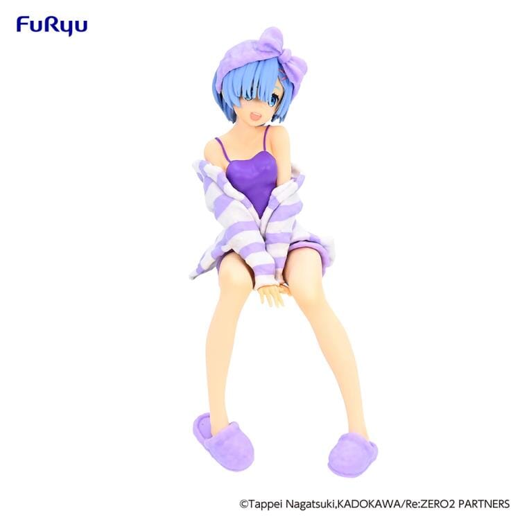 Re Zero Starting Life in Another World Rem (Room Wear Purple Color Ver.) Noodle Stopper Figure