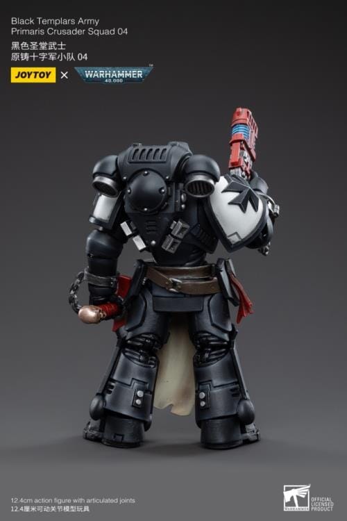 Warhammer 40K Black Templars Primaris Crusader Squad 1/18 Scale Figure Set