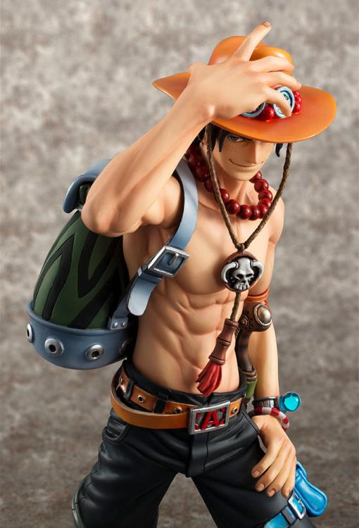 One Piece Portrait of Pirates Neo-DX Portgas D. Ace (10th Limited Ver.) 1/8 Scale Figure (Reissue)