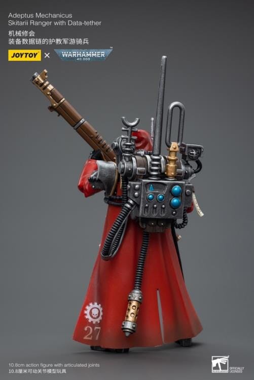 Warhammer 40K Adeptus Mechanicus Skitarrii Ranger with Data-Tether 1/18 Scale Figure