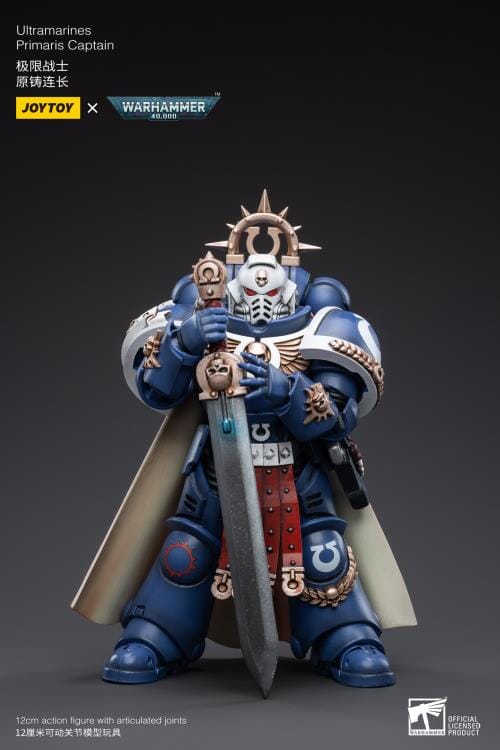 Warhammer 40K Ultramarines Primaris Captain 1/18 Scale Figure