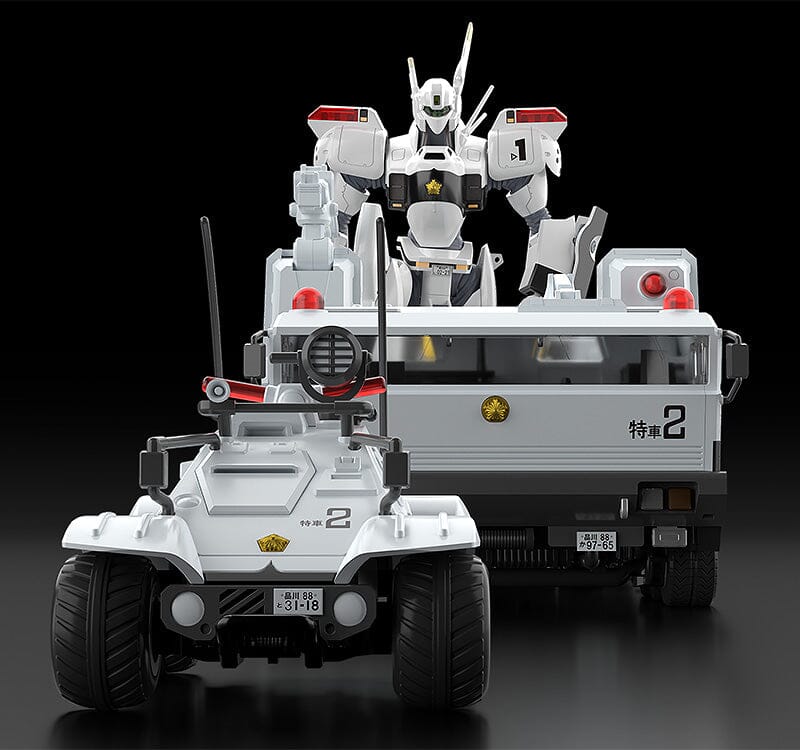 Patlabor Moderoid Type 98 Command Vehicle & Type 99 Special Labor Carrier Model Kit Set