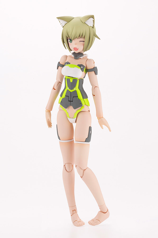 Frame Arms Girl x Maruttoys Innocentia (Racer Ver.) and Noseru (Racing Specs Ver.) Model Kit