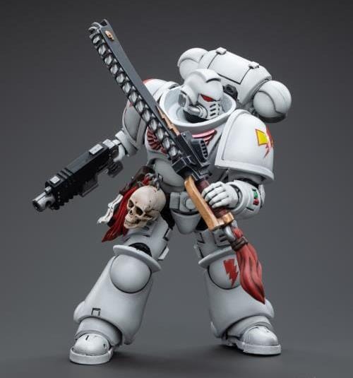 Warhammer 40K White Scars Assault Intercessor Brother Batjargal 1/18 Scale Figure (Reissue)