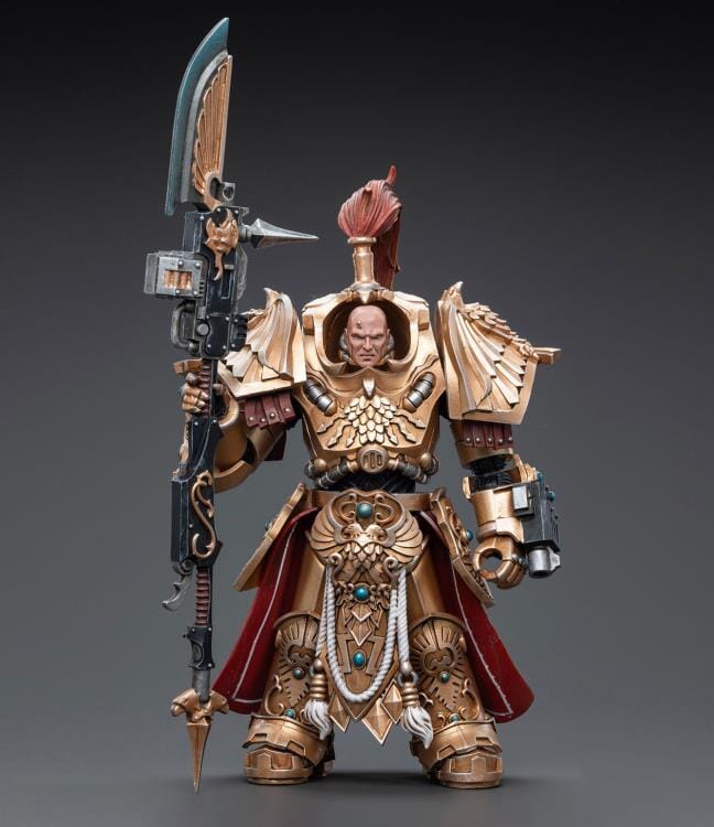 Warhammer 40K Adeptus Custodes Shield Captain in Allarus Terminator Armor Hydon Seronis 1/18 Scale Figure