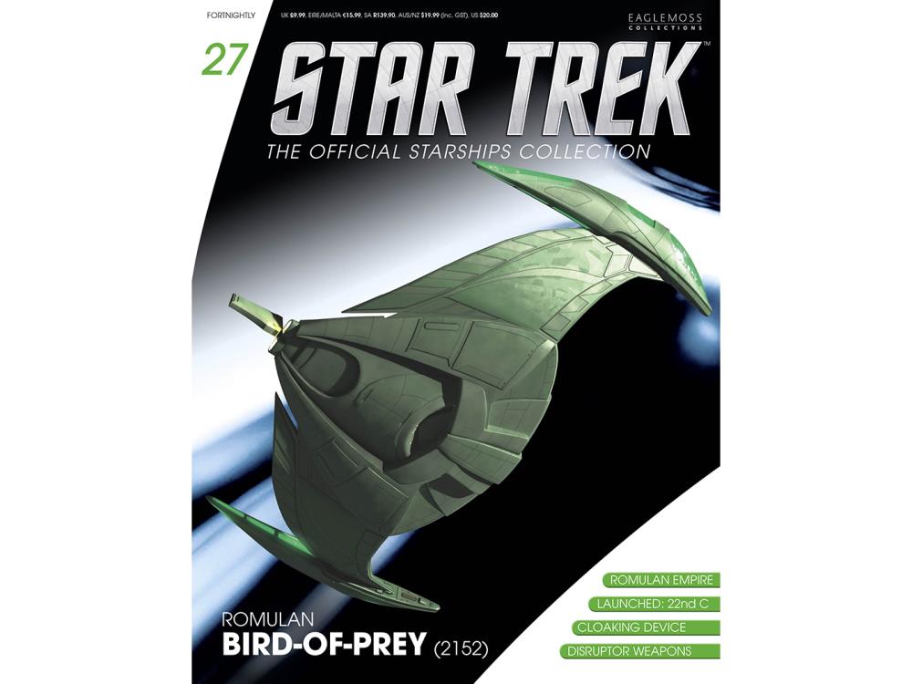 Star Trek Starships Collection #27 Romulan Bird of Prey (2152)